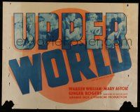 7k834 UPPERWORLD 1/2sh '34 great images of William, Astor, Rogers and Dickie Moore!
