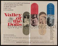 7k836 VALLEY OF THE DOLLS 1/2sh '67 sexy Sharon Tate, from Jacqueline Susann's erotic novel!