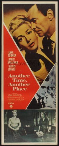 7k016 ANOTHER TIME ANOTHER PLACE insert '58 Lana Turner has an affair with young Sean Connery!