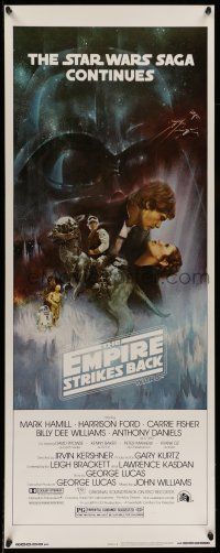 7k095 EMPIRE STRIKES BACK insert '80 George Lucas classic, Gone with the Wind art by Roger Kastel!