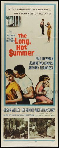 7k204 LONG, HOT SUMMER insert '58 Paul Newman, Joanne Woodward, Faulkner, directed by Martin Ritt!