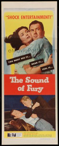7k342 SOUND OF FURY insert '51 crazed Lloyd Bridges & super sexy red-headed Adele Jergens!