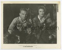7m095 13 RUE MADELEINE deluxe 8x10 still '46 close up of James Cagney & Annabella transmitting info!