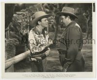 7m196 BUCK BENNY RIDES AGAIN 8.25x10 still '40 great close up of cowboy Jack Benny & Andy Devine!