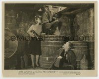 7m238 CLOAK & DAGGER 8x10.25 still '46 Fritz Lang, Lilli Palmer watches Gary Cooper escape!