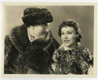 7m258 COUNTESS OF MONTE CRISTO 8x10.25 still '34 Paul Lukas in fur coat & hat by Fay Wray!