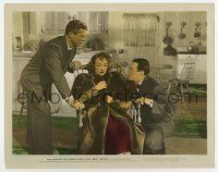7m035 DAISY KENYON color 8x10.25 still '47 Joan Crawford between Fonda & Andrews, Otto Preminger!