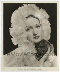 7m314 DOROTHY LAMOUR 8.25x10 still '37 c/u in wild costume appearing in Last Train From Madrid!