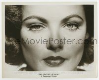 7m384 GENE TIERNEY 8x10 still '50 incredible super c/u of the great beauty from The Mating Season!