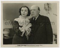 7m410 GOING HIGH BROW 8x10.25 still '35 great close up of bewildered Guy Kibbee & Zasu Pitts!
