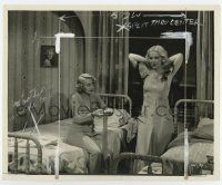 7m442 HAVANA WIDOWS 8x10 still '33 sexy burlesque girls Joan Blondell & Glenda Farrell in bedroom!