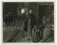 7m460 HIS NEW MAMMA 8x10 still '24 Harry Langdon in the big winter scene by George F. Cannons!