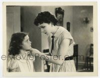7m492 IMITATION OF LIFE 8x10.25 still '34 Claudette Colbert chastises young Marilyn Knowlden!