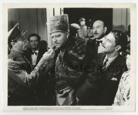 7m539 JOURNEY INTO FEAR 8.25x10 still '42 great c/u of Orson Welles as Colonel Haki w/cigarette!