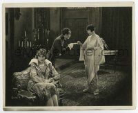 7m712 PERCH OF THE DEVIL 8.25x10 still '27 Mae Busch in Europe learns husband in Montana is rich!