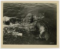 7m747 REVENGE OF THE CREATURE 8.25x10 still '55 close up of the monster splashing in the water!