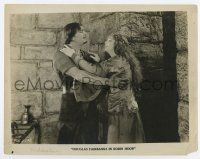 7m763 ROBIN HOOD 8x10.25 still '22 Douglas Fairbanks embracing Enid Bennett as Lady Marian!