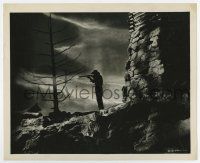 7m766 ROSEANNA MCCOY 8.25x10 still '49 silhouette of Charles Bickford aiming rifle at his son!