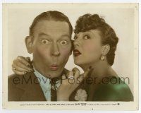 7m081 SALLY, IRENE & MARY color-glos 8x10 still '38 c/u of Gypsy Rose Lee & surprised Fred Allen!