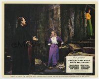 7m040 DRACULA HAS RISEN FROM THE GRAVE color English 8x10 still '69 Christopher Lee & Carlson!