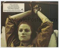 7m068 NIGHT PORTER color English FOH LC '74 short-haired Charlotte Rampling chained to bed!