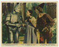 7m003 WIZARD OF OZ color English FOH LC R55 Tin Man tells Dorothy & Scarecrow he needs a heart!