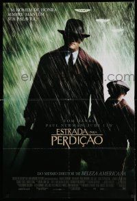 7p056 ROAD TO PERDITION DS Brazilian '02 Sam Mendes directed, Tom Hanks, Paul Newman, Jude Law