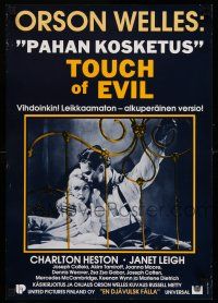 7p173 TOUCH OF EVIL Finnish R86 director/star Orson Welles, Charlton Heston & Leigh!