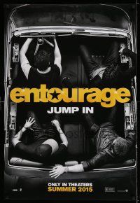 7r197 ENTOURAGE teaser DS 1sh '15 Jeremy Piven, Kevin Connelly, Liam Neeson, jump in!