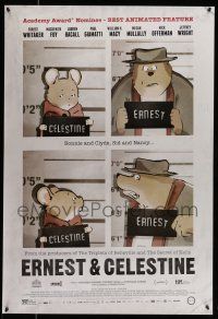 7r202 ERNEST & CELESTINE 1sh '13 cute cartoon about a mouse and a bear, great image!