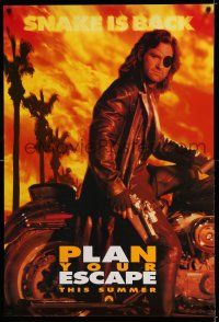 7r204 ESCAPE FROM L.A. teaser 1sh '96 John Carpenter, Kurt Russell returns as Snake Plissken!