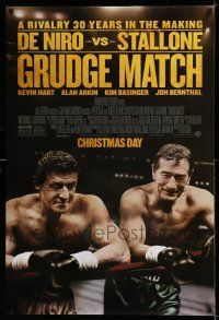 7r290 GRUDGE MATCH advance DS 1sh '13 Robert De Niro & Sylvester Stallone in boxing ring!