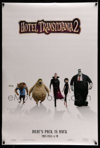 7r333 HOTEL TRANSYLVANIA 2 teaser DS 1sh '15 Genndy Tartakovsky's 3-D CGI animation sequel!