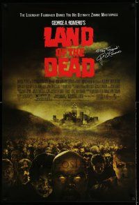 7r408 LAND OF THE DEAD 1sh '05 George Romero brings you his ultimate zombie masterpiece!