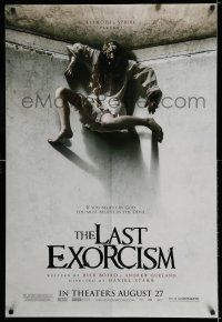7r410 LAST EXORCISM teaser DS 1sh '10 Patrick Fabian, Ashley Bell, creepy image, believe in him!