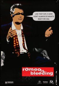 7r619 ROMEO IS BLEEDING teaser 1sh '94 cool stylized image of Gary Oldman!