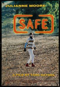 7r625 SAFE 1sh '95 Todd Haynes, Julianne Moore, strange image!