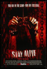 7r709 STAY ALIVE 1sh '06 William Brent Bell, Jon Foster, Samaire Armstrong, you die for real!