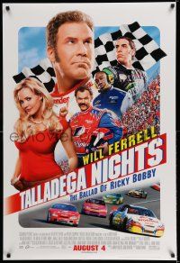7r727 TALLADEGA NIGHTS THE BALLAD OF RICKY BOBBY advance DS 1sh '06 NASCAR driver Will Ferrell!
