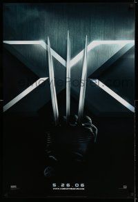 7r843 X-MEN: THE LAST STAND style A teaser 1sh '06 Hugh Jackman, Patrick Stewart, Marvel Comics!