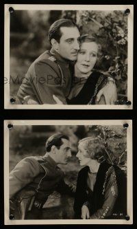 7s990 THIS MAD WORLD 2 8x10 stills '30 romantic images of Basil Rathbone with sexy Kay Johnson!