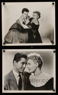 7s933 BEHAVE YOURSELF 2 English 8x10 stills '51 great images of Shelley Winters & Farley Granger!