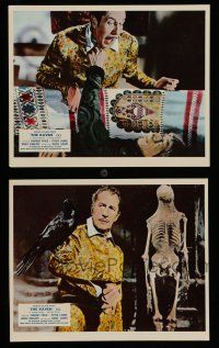 7s282 RAVEN 2 color English FOH LCs '63 both images with Vincent Price!