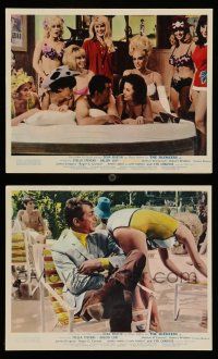 7s284 SILENCERS 2 color English FOH LCs '66 great images of Dean Martin & the sexy Slaygirls!