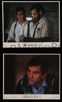7s060 AWAKENINGS 8 8x10 mini LCs '90 directed by Penny Marshall, Robert De Niro & Robin Williams!