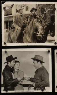 7s704 BILLY THE KID 6 8x10 stills '41 Robert Taylor as the most notorious outlaw in the West!