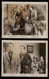 7s835 BROTHERS IN THE SADDLE 4 8x10 stills '48 cool western images of cowboy Tim Holt, Virginia Cox!