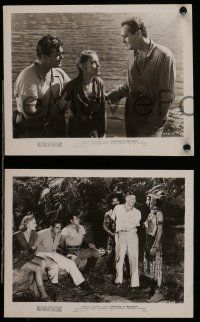 7s880 DAUGHTER OF THE JUNGLE 3 8x10 stills '49 cool images of pretty Lois Hall in Africa!