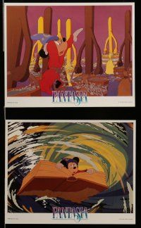 7s131 FANTASIA 7 8x10 mini LCs R90 great images of Mickey Mouse & others, Disney musical classic!