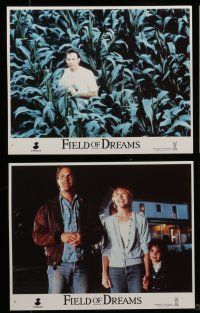 7s070 FIELD OF DREAMS 8 8x10 mini LCs '89 Kevin Costner baseball classic, Amy Madigan, Lancaster!